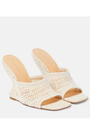 MAGDA BUTRYM Sandalias de croché con cuña