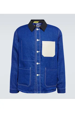 JUNYA WATANABE X Roy Lichtenstein chaqueta de lino y algodón