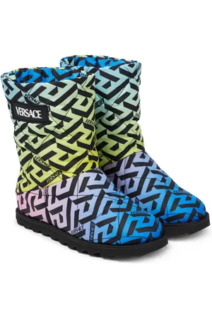 VERSACE Botas La Greca acolchadas