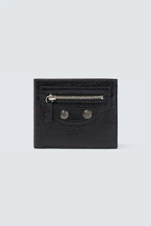 Balenciaga Cartera plegable Le Cagole de piel