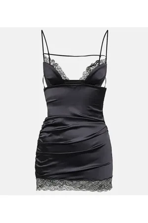 Nensi Dojaka Vestido corto con encaje