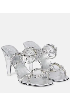 VALENTINO GARAVANI Mules 1967 de piel adornados