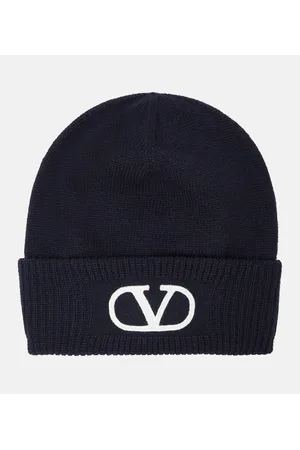 VALENTINO Gorro VLogo de lana virgen