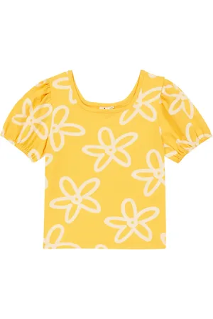 Jelly Mallow Camiseta de algodón floral