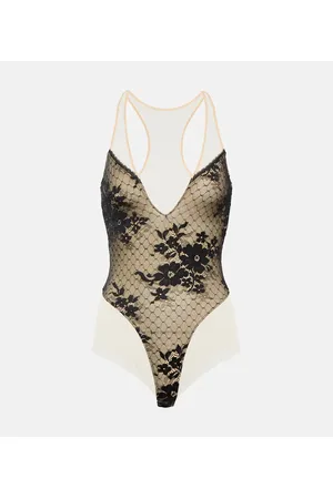 Wolford X N21 body Monica con paneles de encaje