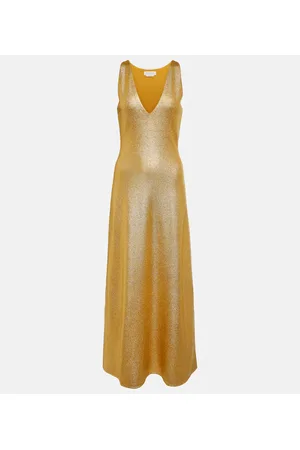 GABRIELA HEARST Vestido largo Melitta de lana