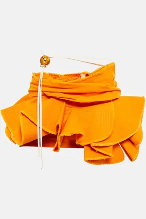 Jacquemus Minifalda La Jupe Artichaut de algodón