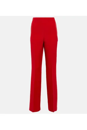 Roland Mouret Pantalones anchos en mezcla de lana