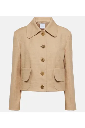Patou Chaqueta de tweed de algodón