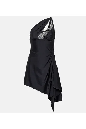 COPERNI Vestido corto asimétrico con abertura
