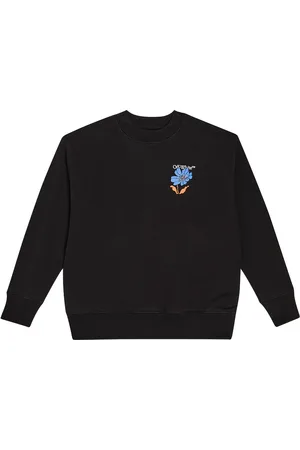 OFF-WHITE Sudadera de algodón estampada