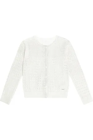Chloé Chloé Kids Cárdigan de algodón