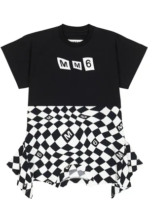 Maison Margiela Vestido con logo estampado