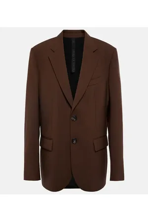 PETAR PETROV Blazer Ilan de lana de botonadura simple