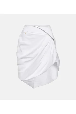 Jacquemus Minifalda La Mini Jupe Saudade drapeada