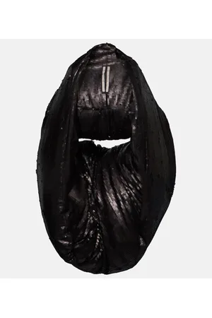 Rick Owens Chaqueta de plumas con lentejuelas