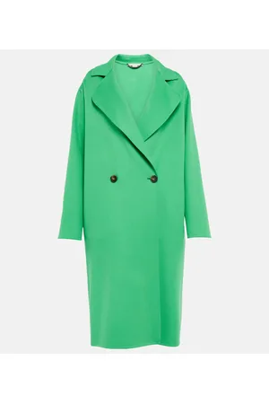 Stella McCartney Abrigo cruzado de lana