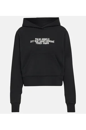 Palm Angels Sudadera con capucha cropped