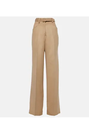 GABRIELA HEARST Pantalones anchos Norman de seda