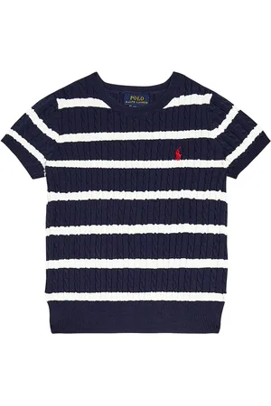 Ralph Lauren Top de algodón a rayas