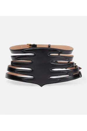 Alaïa Alaïa Cinturón múltiple de piel
