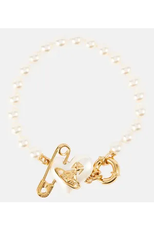 Vivienne Westwood Pulsera Orietta de perlas sintéticas