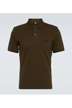C.P. Company Polo en piqué de mezcla de algodón