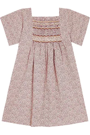 BONPOINT Vestido Paysanne de algodón floral