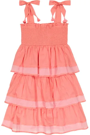 ZIMMERMANN Vestido Tiggy de algodón a capas
