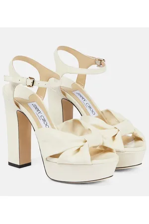 Jimmy Choo Sandalias Heloise 120 de charol