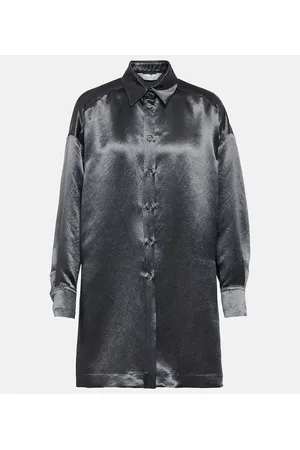 Max Mara Leisure camisa Bacio de satén