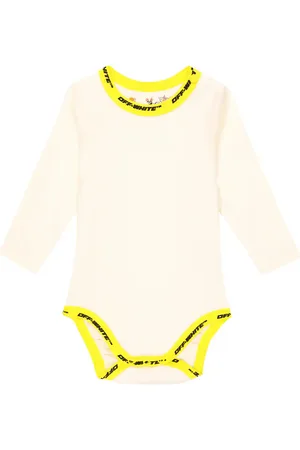 OFF-WHITE Bebé - body en jersey de algodón