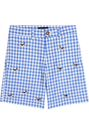 Ralph Lauren Shorts de sarga de algodón