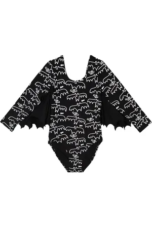 Stella McCartney Body con estampado de murciélago
