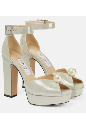 Jimmy Choo Sandalias Socorie de ante con plataforma
