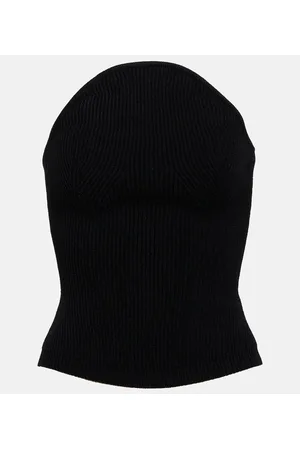 Khaite Bustier Jericho acanalado