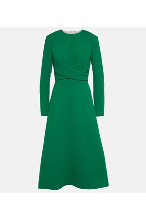 EMILIA WICKSTEAD Vestido midi Elta de crepé