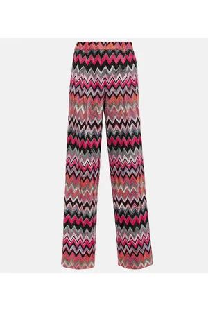 Missoni Pantalones rectos en zigzag