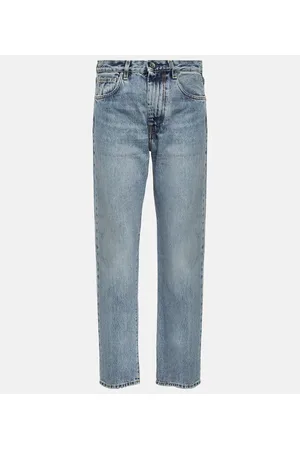 Totême Jeans rectos Twisted Seam de tiro medio