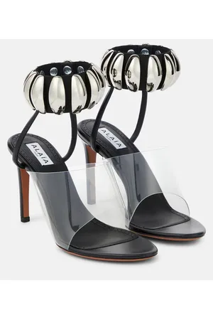 Alaïa Alaïa Sandalias de piel y poliuretano