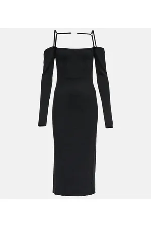Jacquemus Vestido midi La Robe Sierra de punto