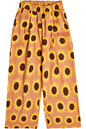Jelly Mallow Pantalones Tournesol mezcla de algodón