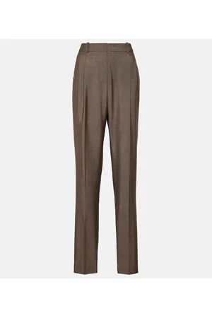 Joseph Pantalones Turnchapel de lana y mohair