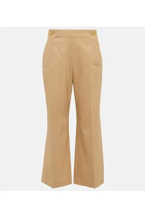 Chloé Chloé Culottes flared de tiro alto