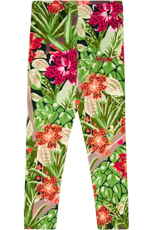 Kenzo Leggings Jungle en mezcla de algodón