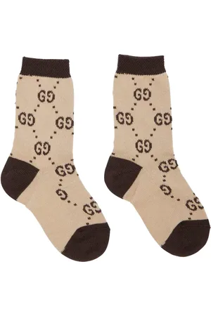 Gucci Bebé - calcetines GG en mezcla de algodón