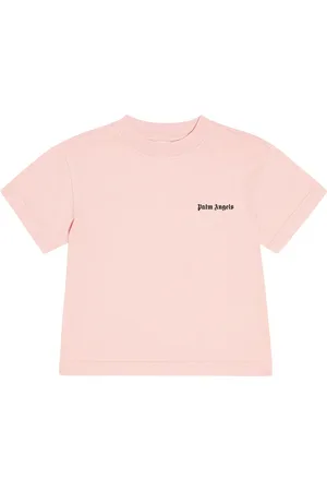 Palm Angels Camiseta en jersey de algodón con logo