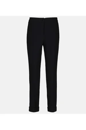Etro Pantalones ajustados de tiro alto
