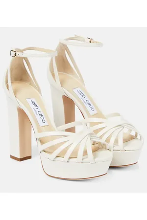 Jimmy Choo Sandalias Isra de piel con plataforma