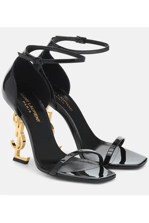 Saint Laurent Sandalias Opyum 110 de charol